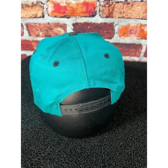 Vintage Mark Chesnutt Green & Gray Baseball Cap Adjustable Snapback O1 - Picture 2 of 4